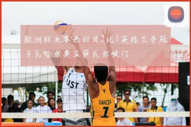 欧洲杯决赛西班牙2比1英格兰夺冠卡瓦哈尔奥亚萨瓦尔破门